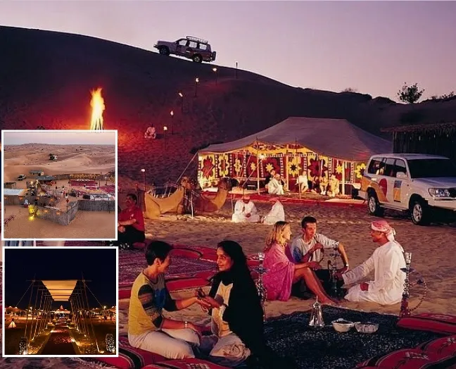 Desert Camp BBQ Dinner